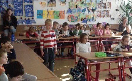 Předškoláci z MŠ Na Přesypu