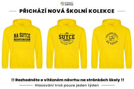 Nové školní mikiny