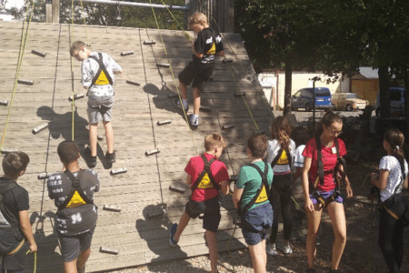 Adaptační kurz 6. B – Lanové centrum PROUD