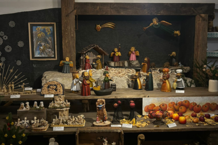 8. B na prohlídce betlémů v Betlémské kapli